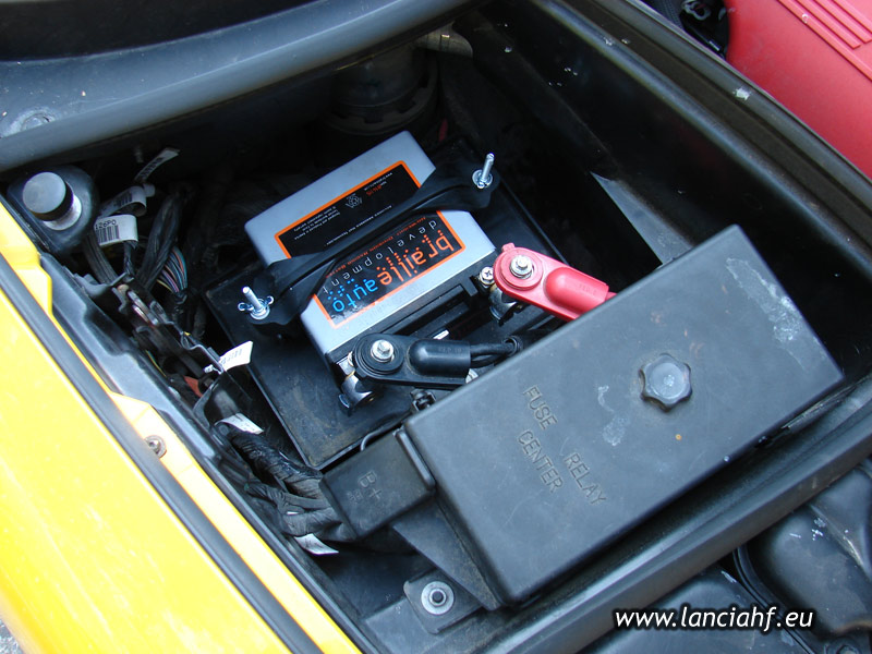Braille racing battery on corvette C5 Z06